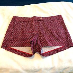 J Crew womens 3" printed stretch chino